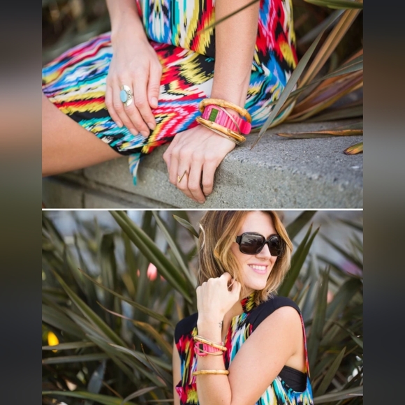 Silence and Noise multicolor sleeveless tunic XS EUC - Picture 4 of 6